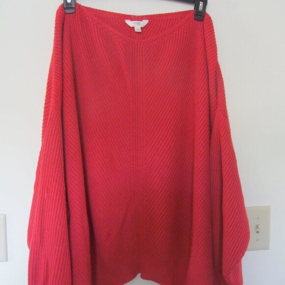 Terra & Sky Rust Orange Sweater Size 4X - Picture 1 of 2